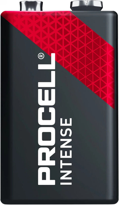 10 Duracell Procell 9V Intense Alkaline Batteries 6Lr61 Transistor NEW