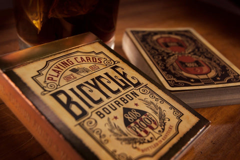 4 Decks Bicycle Bourbon 808 Proof Playing Cards Kentucky Whiskey Made In USa NEW