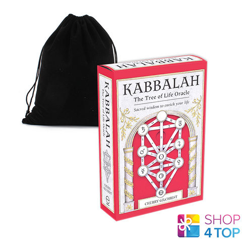 Kabbalah The Tree Of Life Oracle Cards And Bag Deck Eddison Books Esoteric NEW