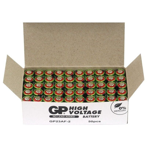 10 Gp Alkaline 23A Gp23Af Battery Mn21 12V No Mercury & Lead Added Bulk NEW