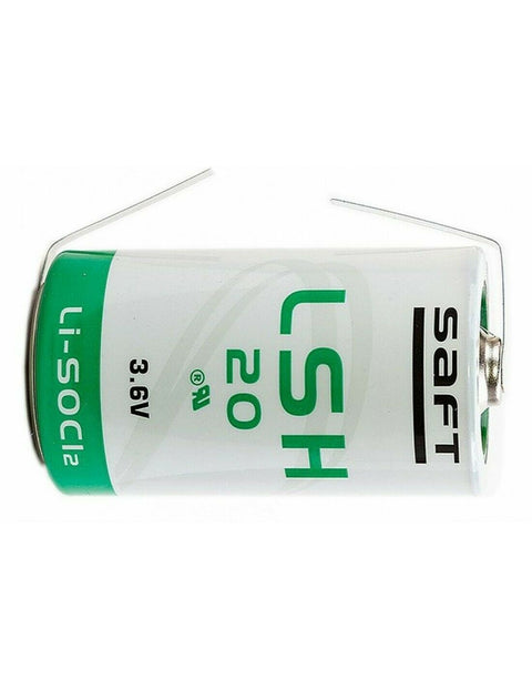 4 Premium Lsh20 U Soldering Lug D Lithium Batteries 3.6V 13000 Li-Soci2 France NEW