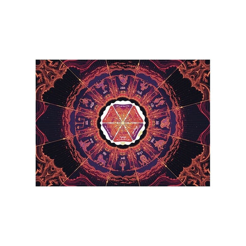 Chakra Meditation 7 Crystals And Mandala Board Telling Lo Scarabeo Bag
