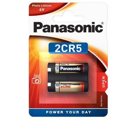 Panasonic Photo Lithium Power 2Cr5 Battery 6V Dl245 Photo Camera Exp 2033 1Bl
