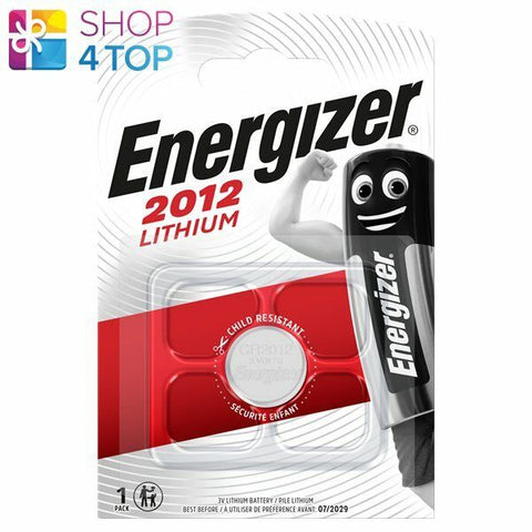 Energizer Cr2012 Lithium Battery 3V Coin Cell Dl2012 Exp 2033 NEW