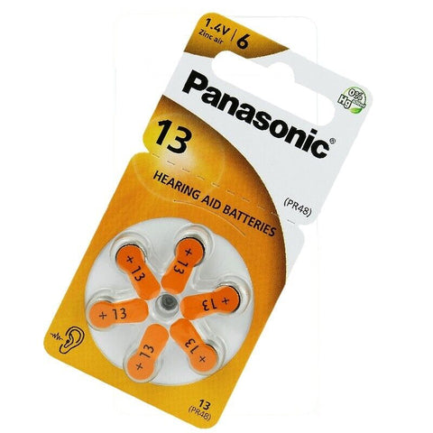 300 Panasonic Pr13 Pr48 Hearing Aid Batteries 1.4V Zinc Air No Mercury 2027