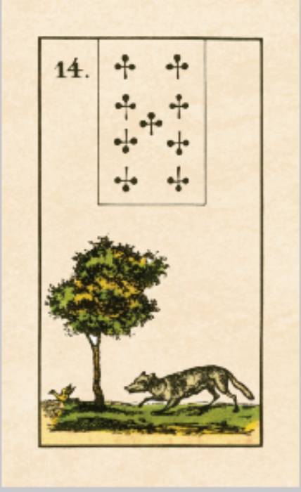 Old Lenormand Deck Cards Altes Ancien Cards Agm Alexander Gluck And Bag NEW
