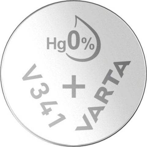 2 Varta 341 Sr714Sw Batteries Silver 1.55V Watch Coin Cell Expiration 2024 11