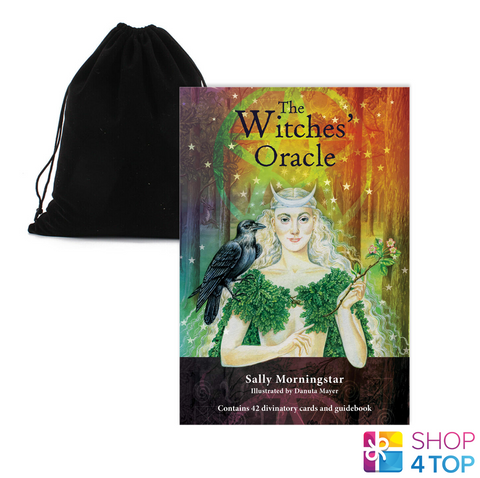 The Witches Oracle Cards Deck Welbeck Publishing Esoteric Sally Morningstar +Bag