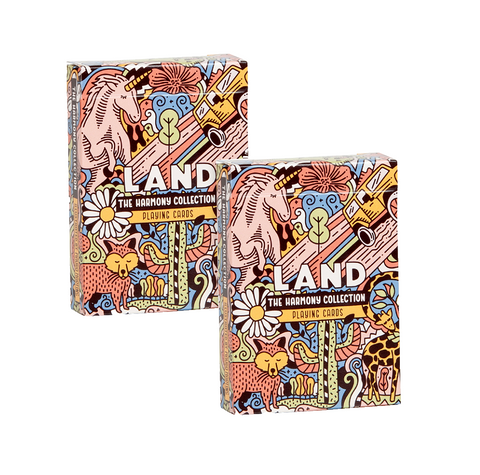 2 Land Decks The Harmony Collection Playing Cards Magic Poker Art Of Play Aop020