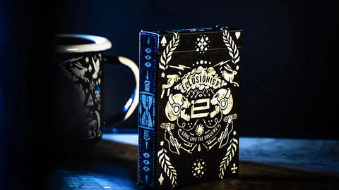 2 Discord Playing Cards Decks Ellusionist Magic Tricks High Quality Black NEW