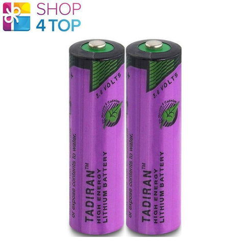 2 Tadiran Aa/R6 Ls 14500/Sl-760 3.6V Lithium Batteries 2200 Mah High Energy NEW