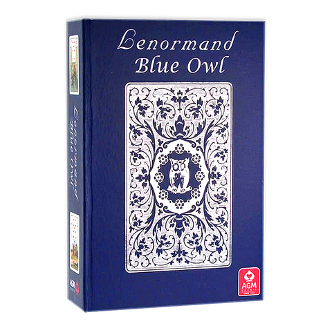 Lenormand Blue Owl Premium Edition Silver Foil Cards Deck Agm Bag 1067012818