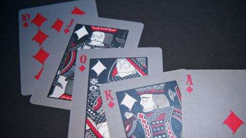 4 Decks Bicycle Tragic Royalty Playing Cards Glow In Dark USpcc