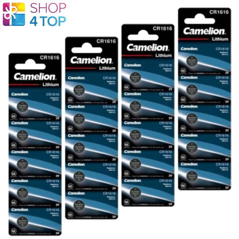 20 Camelion Cr1616 Batteries Lithium 3V Coin Cell Dl1616 Ecr1616 5Bl 2031 NEW