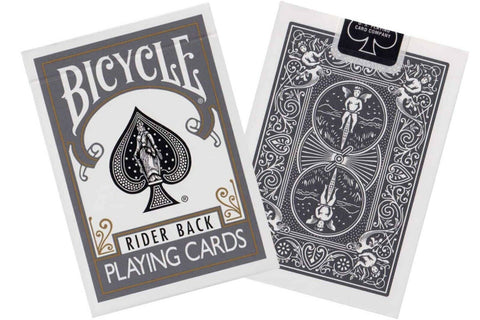2 Bicycle Rider Back Playing Cards Decks 1 Brown 1 Grey Deck Poker USa USpc NEW