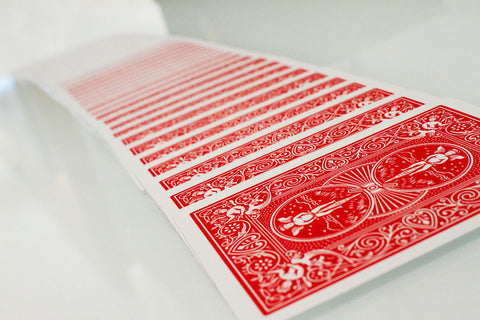 4 Decks Bicycle Rider Back Standard Index Gold Playing Cards 2 Red 2 Blue NEW