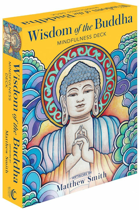 Wisdom Of The Buddha Mindfulness Cards Deck Bag Beyond Words Esoteric Smith NEW