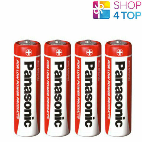 4 Panasonic Zinc Carbon Aa Lr6 Batteries 1.5V Mignon Mn1500 11