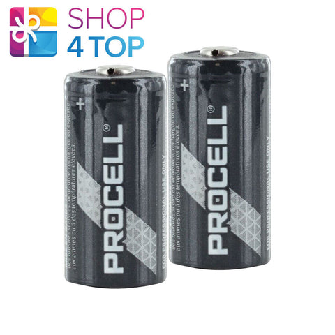 2 Procell Cr123 Lithium Batteries Duracell 3V Dl123A 123A Exp 2030 March NEW