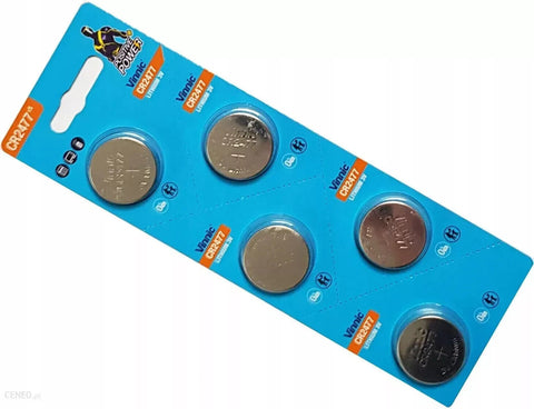 10 Vinnic Cr2477 Lithium Batteries 3V Cell Coin Button No Mercury NEW