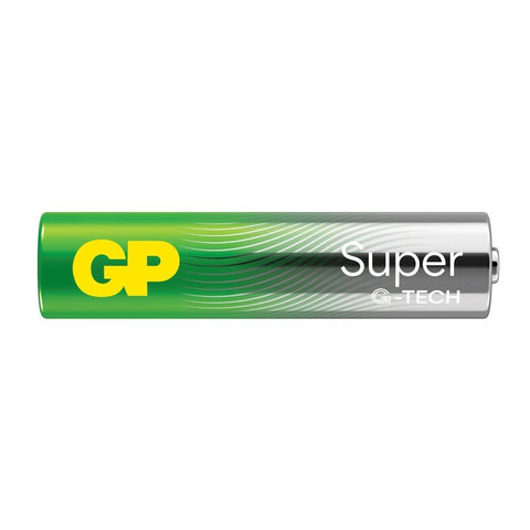 18 Gp Super Alkaline Aaa Batteries G-Tech Lr03 1.5V No Mercury 6Bl Pack Exp 2033