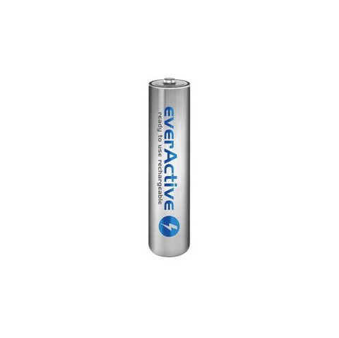 4 Everactive Silver Line Aaa Lr03 Rechargeable Batteries Blister Nimh 1.2V NEW