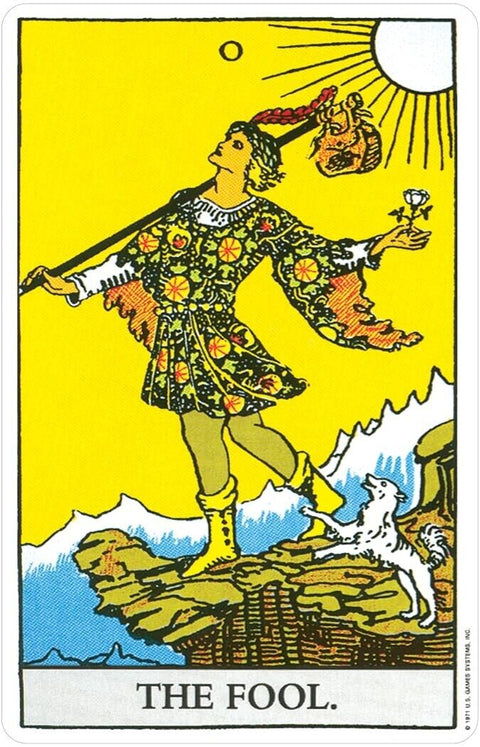 Pocket Rider Waite Tarot Cards Deck US Games A. E. Waite With Velvet Bag Pwr78