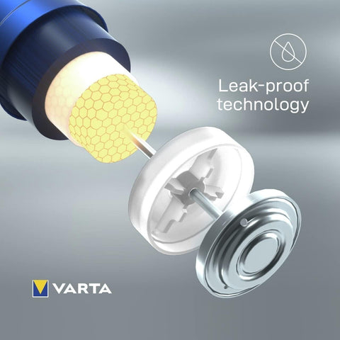 4 Varta Longlife Power Alkaline Aaa Lr03 Batteries 1.5V Micro Am4 E92 Mn2400 NEW