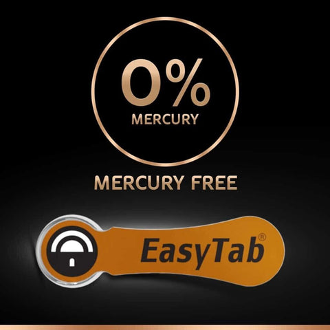 60 Duracell Activair 312 Hearing Aid Batteries Zinc Air 1.45V Mercury Free 6Bl
