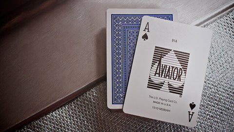 12 Aviator Playing Cards Decks Pinochle Standard Index 6 Blue 6 Red Poker Box