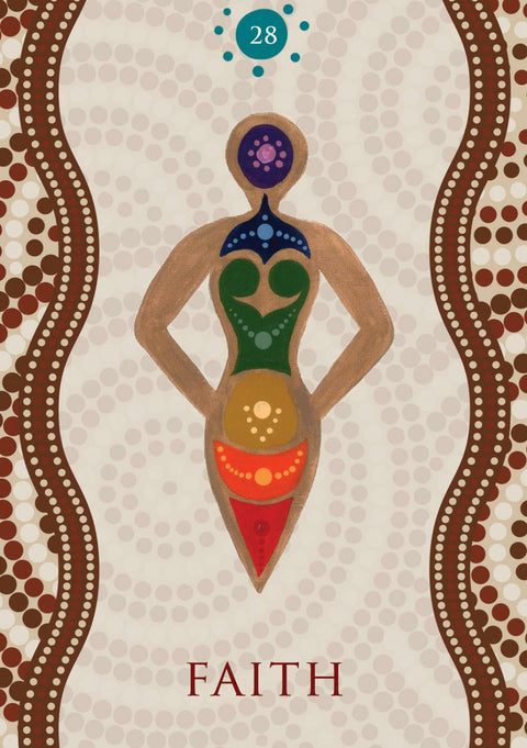 Aboriginal Healing Oracle Cards Deck Rockpool Esoteric Mel Brown With Bag NEW