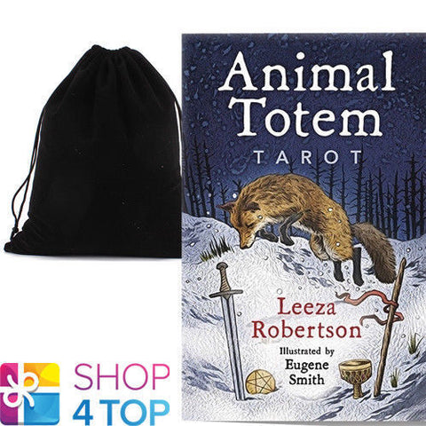 Animal Totem Tarot Cards Deck Llewellyn Leeza Robertson Esoteric NEW With Bag