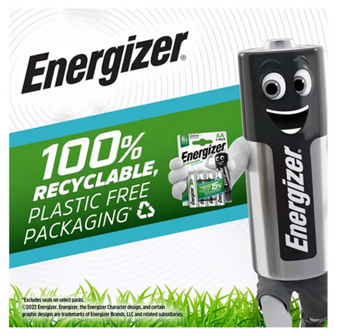 4 Energizer Rechargeable Extreme Aaa Hr03 Batteries 1.2V 800Mah NEW