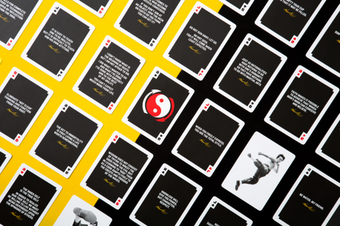 2 Bruce Lee Decks Playing Cards Art Of Play Magic Tricks Poker USa Martial NEW
