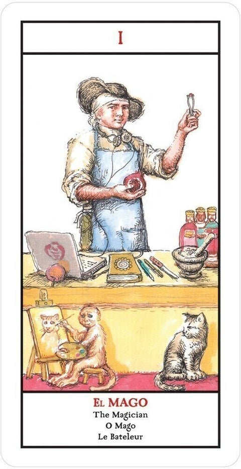 Tarot Neocolonial De Las Americas Deck And Book Set US Games Systems And Bag NEW