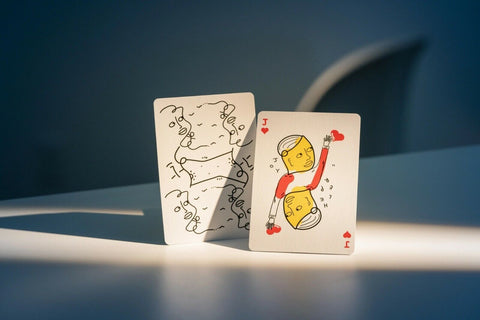 2x Shantell Martin Whitney White And Black Bundle Theory 11 Playing Cards T1149
