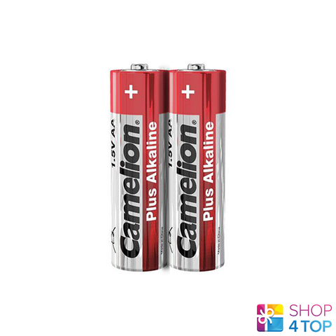 2 Camelion Aa Plus Alkaline Batteries Lr06 Mn1500 Am3 E91 1.5V 2Sh NEW