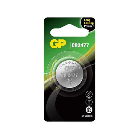 2 Gp Cr2477 Battery Lithium Coin Cell 1Bl Button Blister 3V China Exp 2034