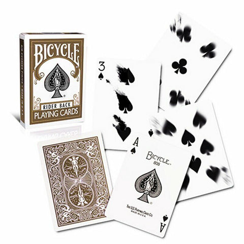 2 Bicycle Rider Back Playing Cards Decks 1 Brown 1 Grey Deck Poker USa USpc NEW