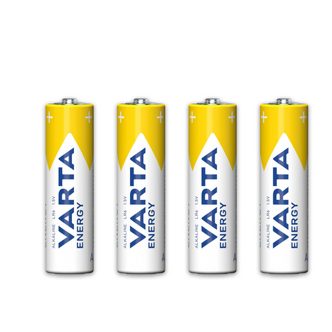 16 Varta Energy Alkaline Batteries Aa Lr6 4106 Mignon Mn1500 1.5V Exp 2029 NEW
