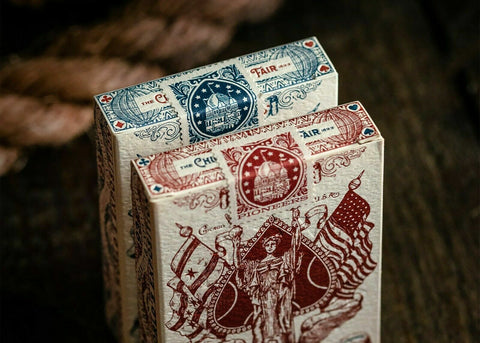 2 Decks Pioneers Red Blue Playing Cards Ellusionist 1893 High Quality Poker NEW