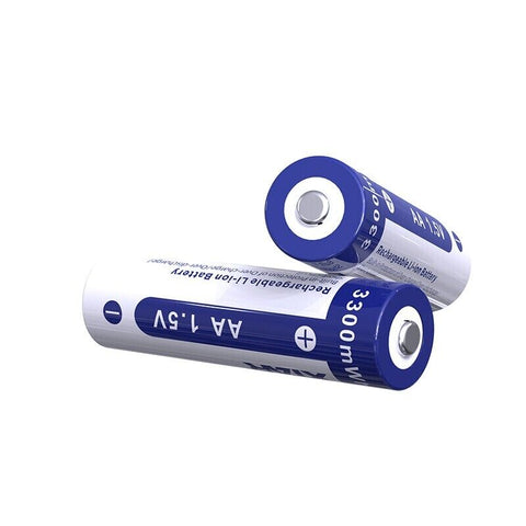 8 Xtar Aa Rechargeable Li-Ion Batteries 3300Mwh 2000Mah Protected 1.5V & Box