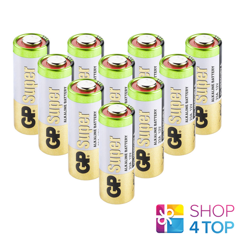 10 Gp Alkaline 23A Gp23Af Battery Mn21 12V No Mercury & Lead Added Bulk NEW