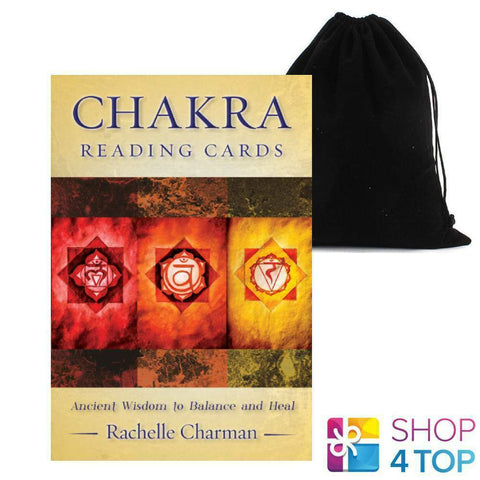 Chakra Reading Cards Deck Rockpool Rachelle Charman Ancient Wisdom Balance Bag