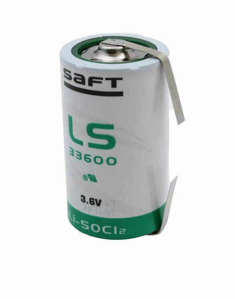 4 Premium Ls33600 U Soldering Lug Er-D Lithium Battery 3.6V 17000Mah Li-Soci2 NEW