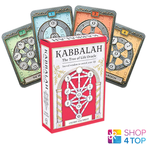 Kabbalah The Tree Of Life Oracle Cards Deck Eddison Books Esoteric Gilchrist NEW