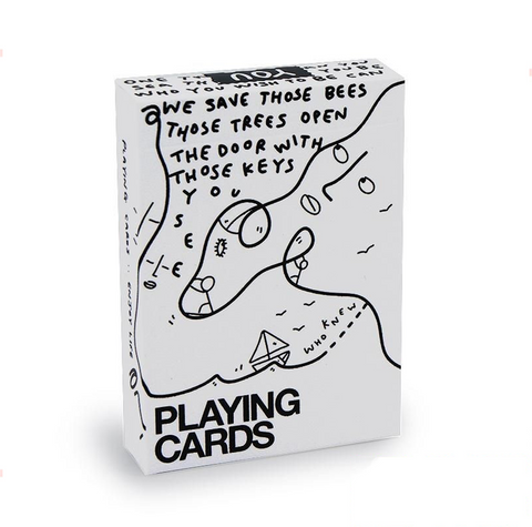 2x Shantell Martin Whitney White And Black Bundle Theory 11 Playing Cards T1149