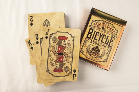 4 Decks Bicycle Bourbon 808 Proof Playing Cards Kentucky Whiskey Made In USa NEW