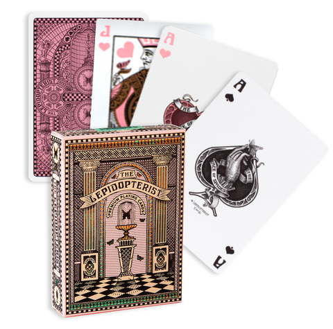 2 The Lepidopterist Decks Playing Cards Art Of Play Magic Poker Butterfly NEW