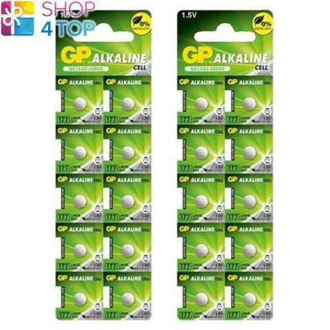 20 Gp Alkaline Battery 177 Lr626 Ag4 No Mercury No Lead Added 1.5V Sr626 NEW
